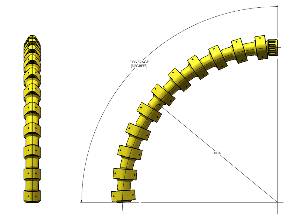Subsea Polyurethane Vertebrae Bend Restrictors